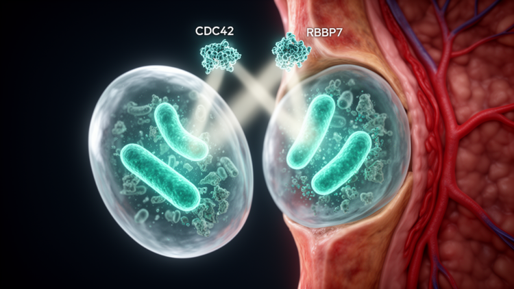 Mitochondrial quality control genes CDC42 and RBBP7 emerge as key players in rheumatoid arthritis