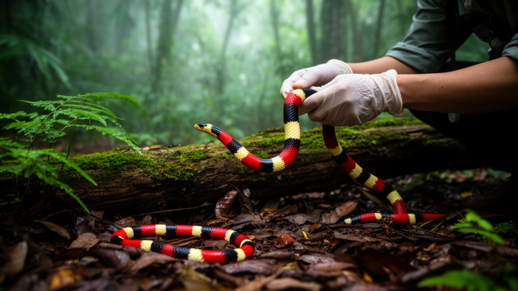 Lost Coral Snake Rediscovered in China and Vietnam After Nearly a Century