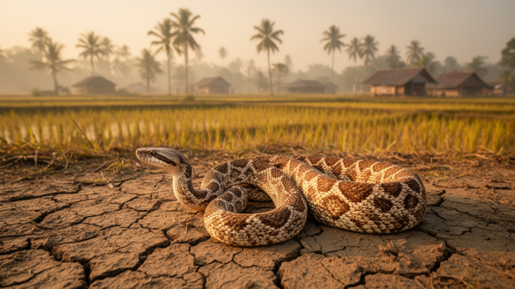 Russell's viper may rapidly expand across Bangladesh as climate and land use shift