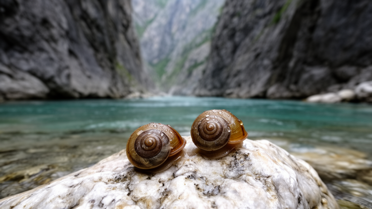 Two new snail species discovered in Montenegro's threatened Komarnica Canyon