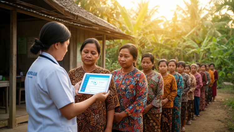 Indonesia's digital health screening reaches 75 million people