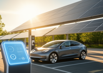Smart Solar EV Charging Uses AI for Stable Energy