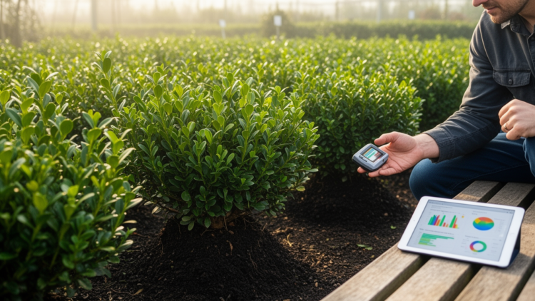 Nitrogen Feeds Boxwood Best as Machine Learning Learns to Read Fertilizer Fingerprints