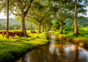 Trees on cattle farms may keep Panama's tropical streams cleaner, first field test suggests