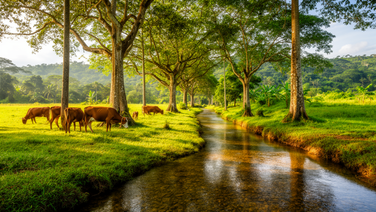 Trees on cattle farms may keep Panama's tropical streams cleaner, first field test suggests