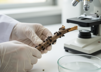 Hidden fungal diversity uncovered on linden twigs as scientists revise the genus Splanchospora