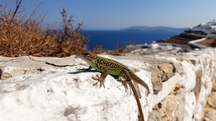 Wall Lizard Population Thrives on Greek Islet 45 Years Later