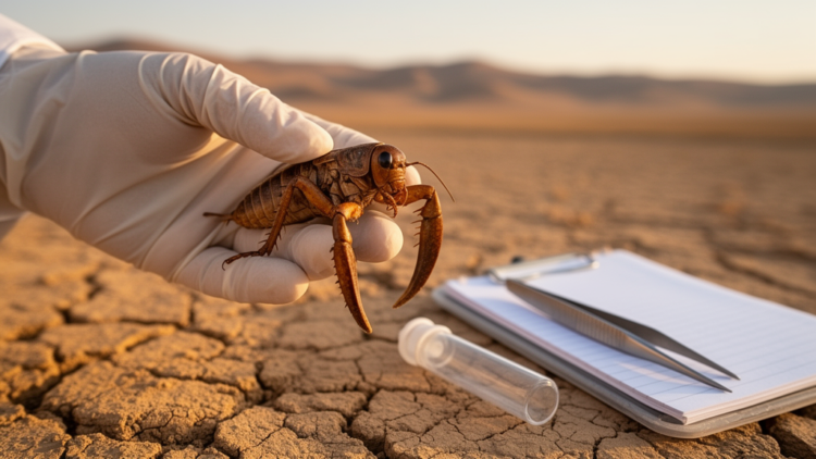 New Mole Cricket Species Discovered in Northwestern China