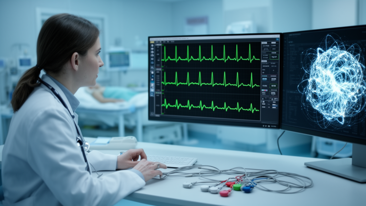 Quantum Hybrid Model Tested for ECG Arrhythmia Detection