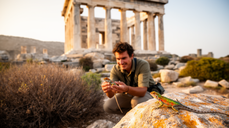 Ancient Sanctuary Reveals Hidden Reptile Diversity on Greek Island