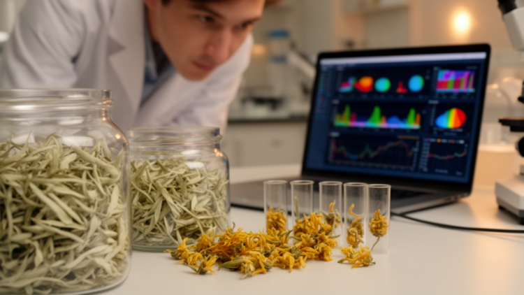 Machine Learning Decodes Osmanthus White Tea Scenting