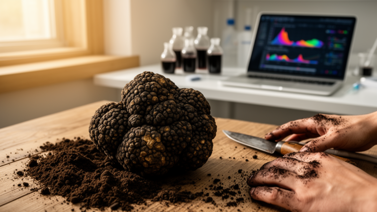 AI and Bioactive Compounds Drive Black Truffle Research