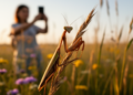 A Mediterranean mantis quietly colonises Hungary, and citizen scientists caught it happening