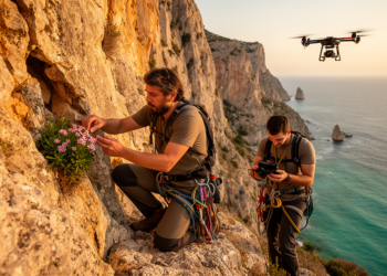 Drones and Team Fieldwork Reveal Lost Plant Species After a Century on Sicily's Rugged Cliffs