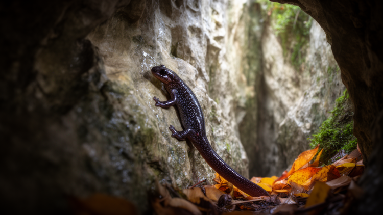 Sardinian Cave Salamanders Follow the Seasons, First Abundance Study Reveals