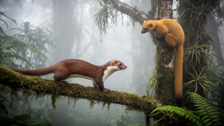 Elusive Weasel and Kinkajou Push Known Ranges in Oaxaca's Cloud Forests