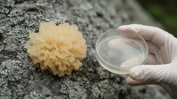 Hidden Yeast Phase Revealed in Lichen-Dwelling Fungus Tremella parietinae