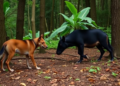 Camera traps catch domestic dogs attacking endangered mountain tapirs in Colombian cloud forests