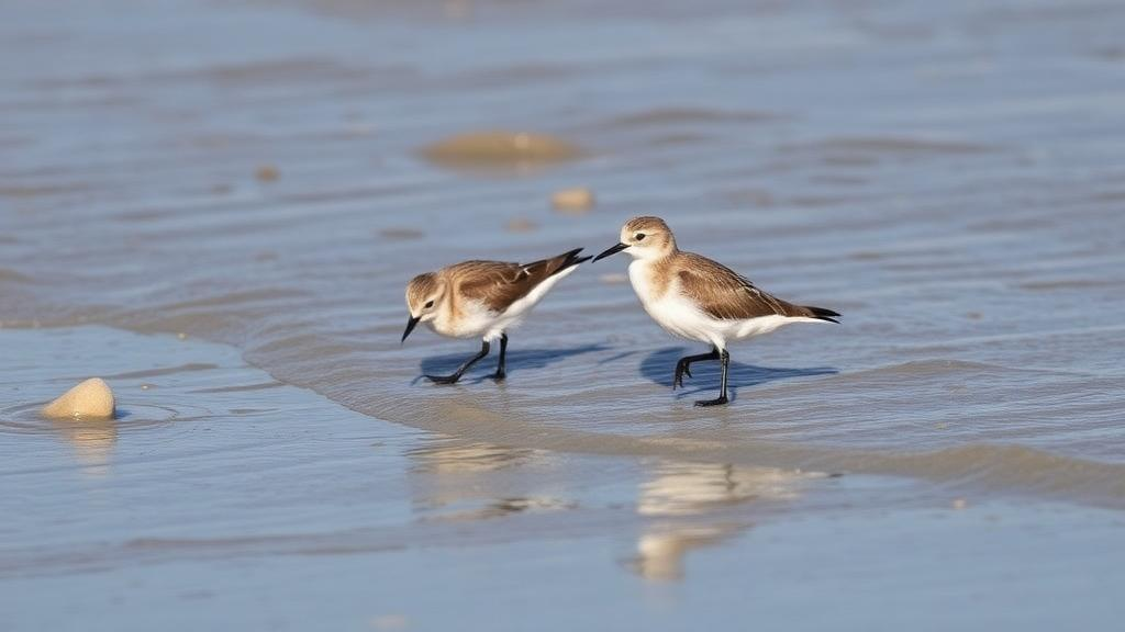 Mid-Tide Moments Reveal the Secret Behaviour of Urban Sanderlings in Peru