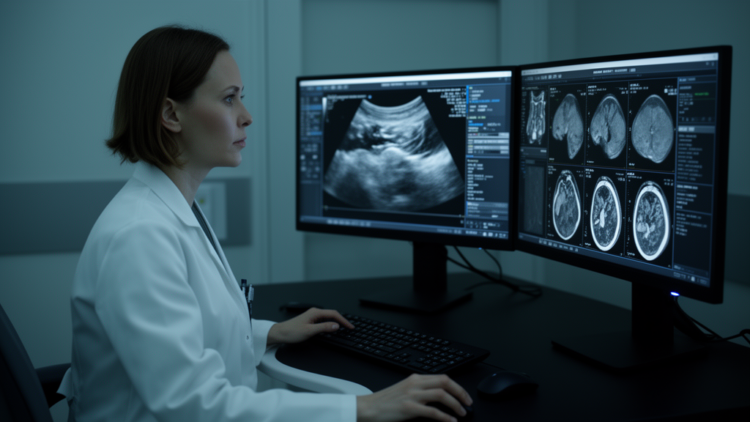 AI model combining ultrasound and digital breast tomosynthesis improves specificity in breast cancer triage
