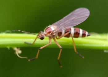 Hidden Giant Chromosomes Reveal a Rare Midge Living at the Edge of Its Range