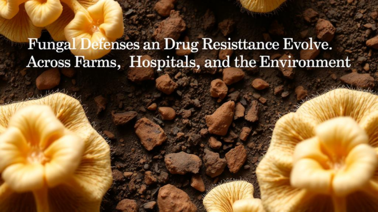 Fungal Defenses and Drug Resistance Evolve Across Farms, Hospitals, and the Environment