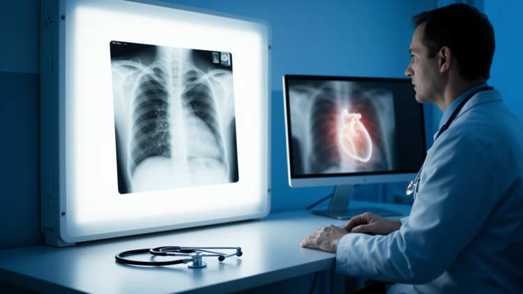 AI Spots Hidden Heart Disease Signals in Ordinary Chest X-Rays, Study Finds