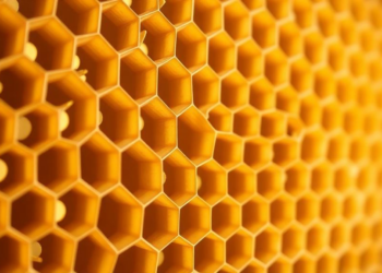 I-Beam Cell Walls Make Auxetic Honeycombs Nearly Four Times Stiffer