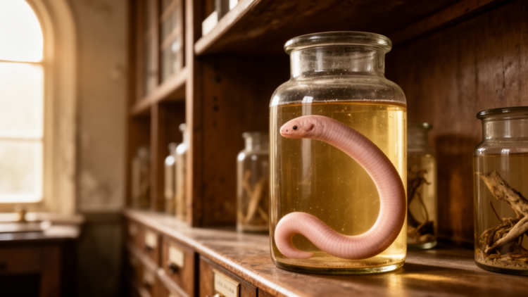 19th century museum specimen reveals hidden worm lizard species in Minas Gerais