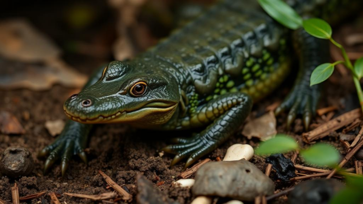 New crocodile newt species discovered hiding in Hunan nature reserve