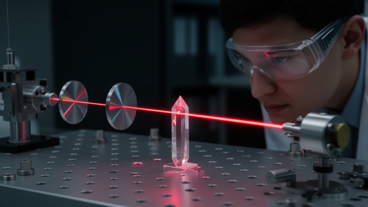 Laser researchers turn fleeting startup moments into ultra-pure light