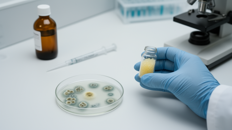 Lichen Compound Usnic Acid Supercharges a Key Antifungal Drug in Lab Tests