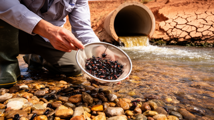 River Beetles Reveal How Drought and City Pollution Reshape Moroccan Streams