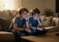 Screen-Time Creep: Belgian Kids Sit Longer on Weekends, Eight Years of Wrist-Sensor Data Show