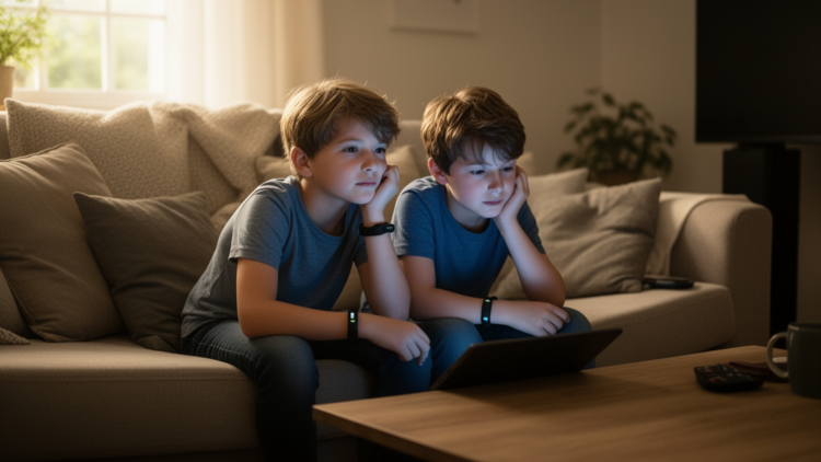 Screen-Time Creep: Belgian Kids Sit Longer on Weekends, Eight Years of Wrist-Sensor Data Show