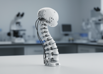 Robot Neck With Tunable Stiffness Mimics the Human Cervical Spine