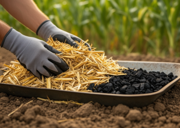 Corn Straw and Biochar in a 1:3 Blend Lock Away Toxic Cadmium in Soil