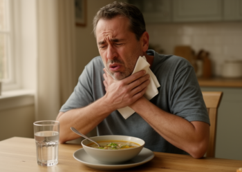Swallowing Trouble and Choking Cough Emerge as Key Levers in Laryngeal Cancer Fear Networks