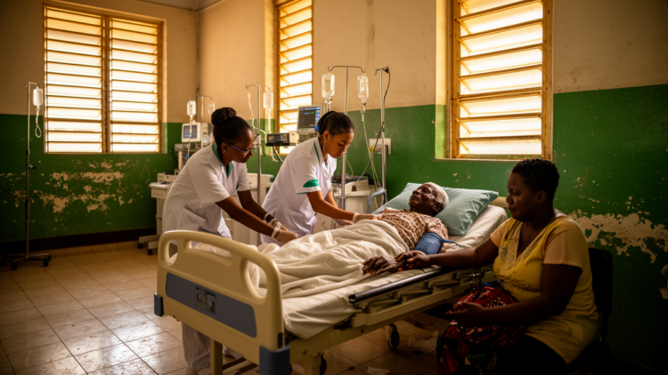Age and Early Death: What Three Years of Stroke Admissions Reveal in Luanda