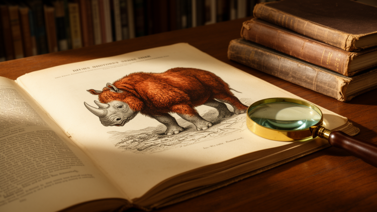 A Children's Magazine Beat the World to Naming the Sumatran Rhinoceros