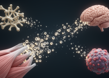Aging Muscle Sends Molecular Messages Through Tiny Vesicles, Reshaping Bone, Brain, and Tumor Defenses