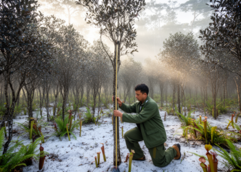 Thirty Years of Data Reveal Hidden Shifts in Borneo's Rare Heath Forests
