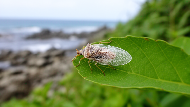 Two new flightless lace bug species discovered on small Japanese islands