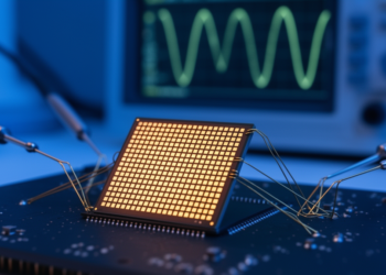 Analogue Memory Chips Run Fast Fourier Transforms for Edge Signal Processing