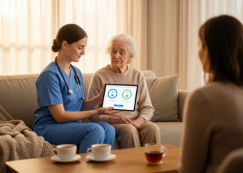 Digital Tools Run by Nurses Ease Family Caregiver Strain, Major Review Finds