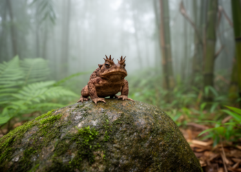 New horned toad species named after ancient Chinese poem discovered in Hunan national park