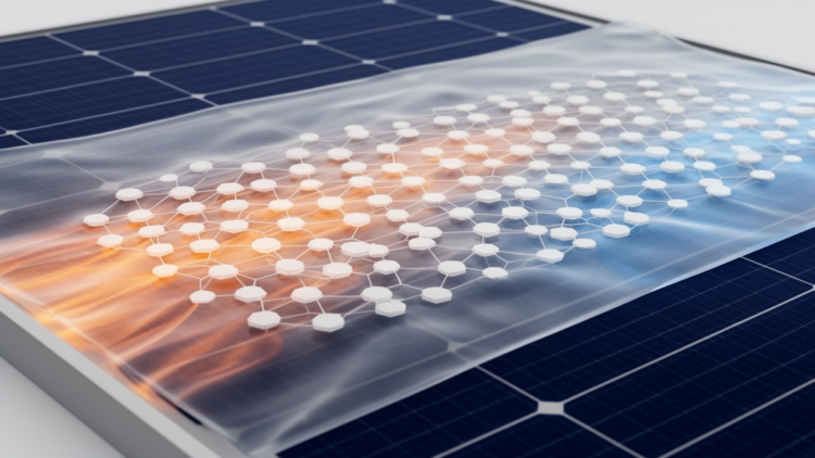 Boron Nitride Hybrid Network Cools Solar Panels While Keeping Films Tough