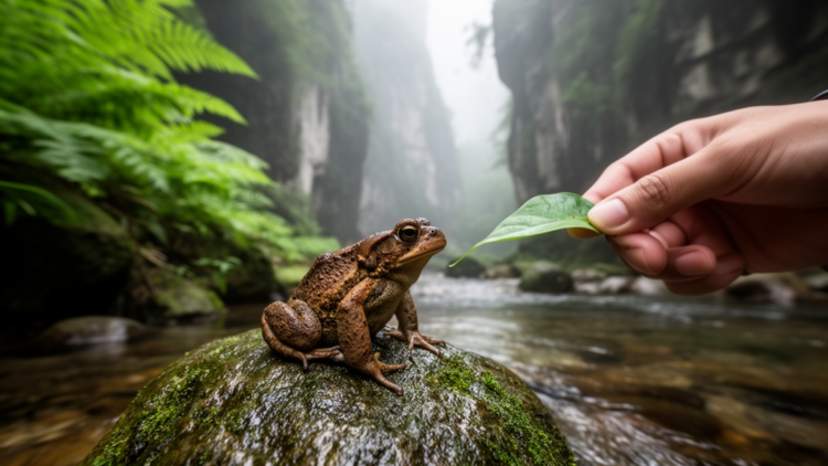 New Frog Species Wu's Short-Legged Toad Discovered in Guizhou China