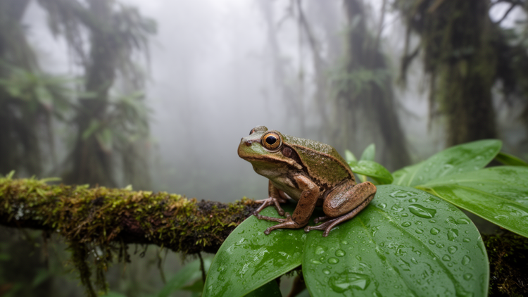 New stormy cloud-forest frog rewrites the family tree of Andean direct-developers