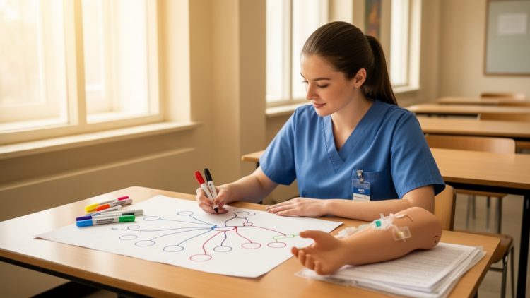 Concept Maps Boost Nursing Students' Knowledge of Intravenous Catheterization in Randomized Trial